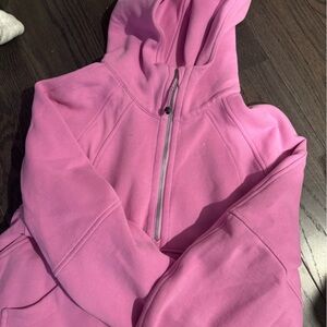 Pink Zip-Up Hoodie